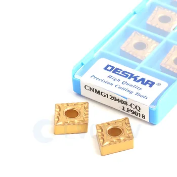 

CNMG120404 CQ CNMG120408 CQ CNMG120412 CQ LF9018 Turning inserts CNC turning tool Carbide insert Special inserts for steel parts