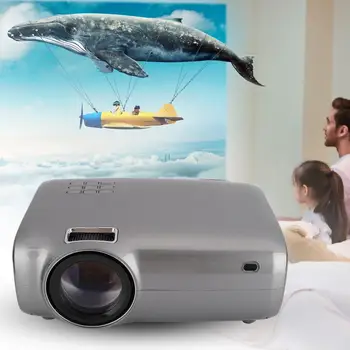 

110-240V 4.3inch 1920x1080P Bluetooth 4.0 LCD Household Intelligent Wifi High Definition Projector