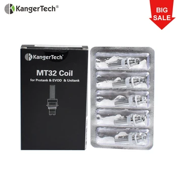 

10pcs/lot Original Kanger Protank 2 SOCC Coil for Mini Protank 2 Protank 2 EVOD atomizer Clearomizer Vape Core 1.5 1.8ohm