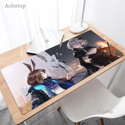 Mousepad grande para jogos arcavaleiros de anime, 4mm, mouse pad 40x90 para jogos em computador, com bloqueio de borda