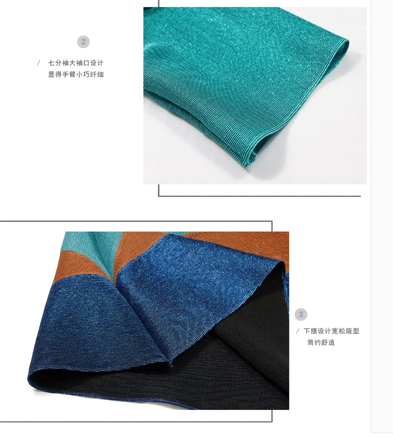 Горячая Распродажа Miyake модное свободное лоскутное платье с круглым вырезом