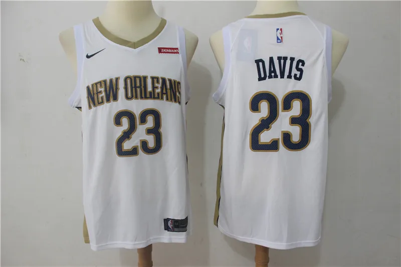 MEN Новинка года. Стильная мужская футболка Anthony Davis blue - Цвет: MEN