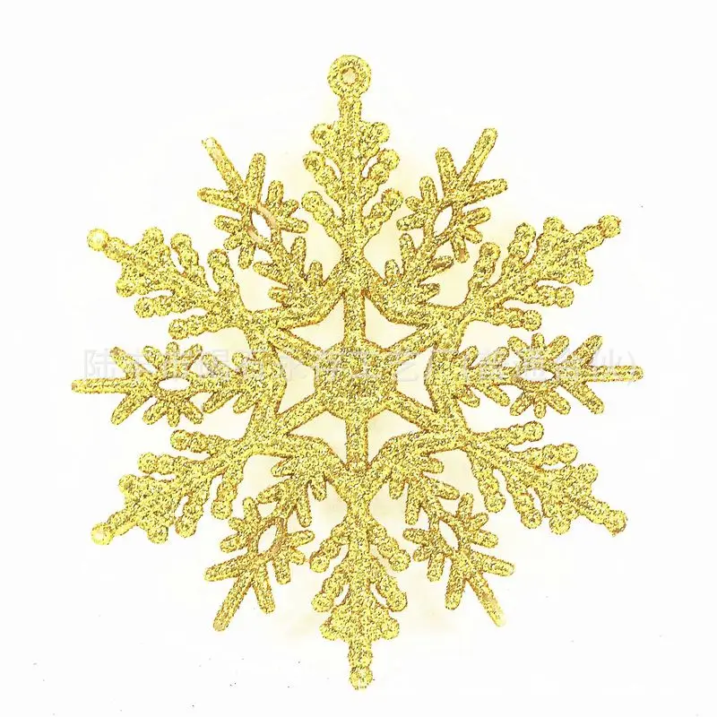 

30Pc 7 Colors Snowflake Christmas Decortions for Home Christmas Tree Ornaments Holiday Festival Party Home Decor