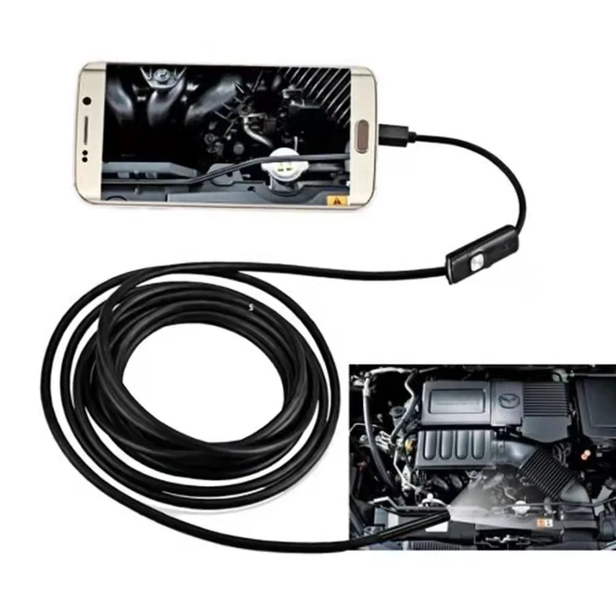 

5.5/7/8MM Video Surveillance Cameras Endoscope for Car Cell Phone Borescope Winter Fishing Hunting Electronics Inspection Camera