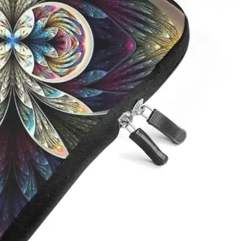 

Beauty Fractal Flower Tablet Sleeve Trendy 3D Tablet Protective Bag Durable Neoprene Fabric Tablet Storage Bag for businessmen