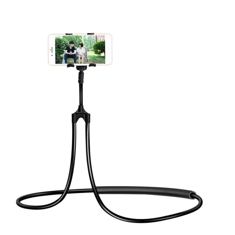  New Hanging Neck Mobile Phone Holder Lazy Multi-functional Stent Desktop Bed Extension Bracket