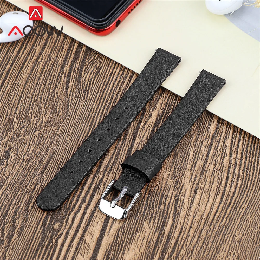 Ремешок для часов из натуральной кожи для samsung Galaxy Fit e смарт-часы из нержавеющей стали Рамка Замена браслета ремешок аксессуары