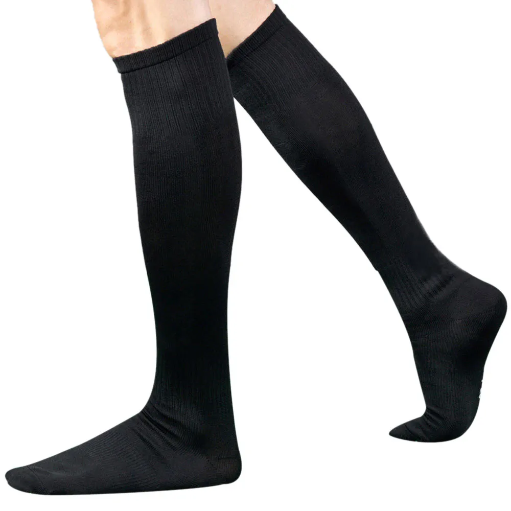 Длинные хлопковые носки 8 расцветок Для мужчин Для женщин детская Повседневное в полоску длинные носки без пятки профессиональные футбольные Мячи Лакросс гольфы