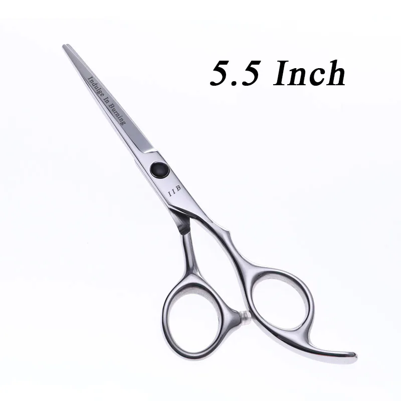5.5 inch 5," /6" профессиональные ножницы для домашних животных уход за собакой резка/истончение маникюрный набор Japan440C высококачественные ножницы для волос - Цвет: 5.5 inch