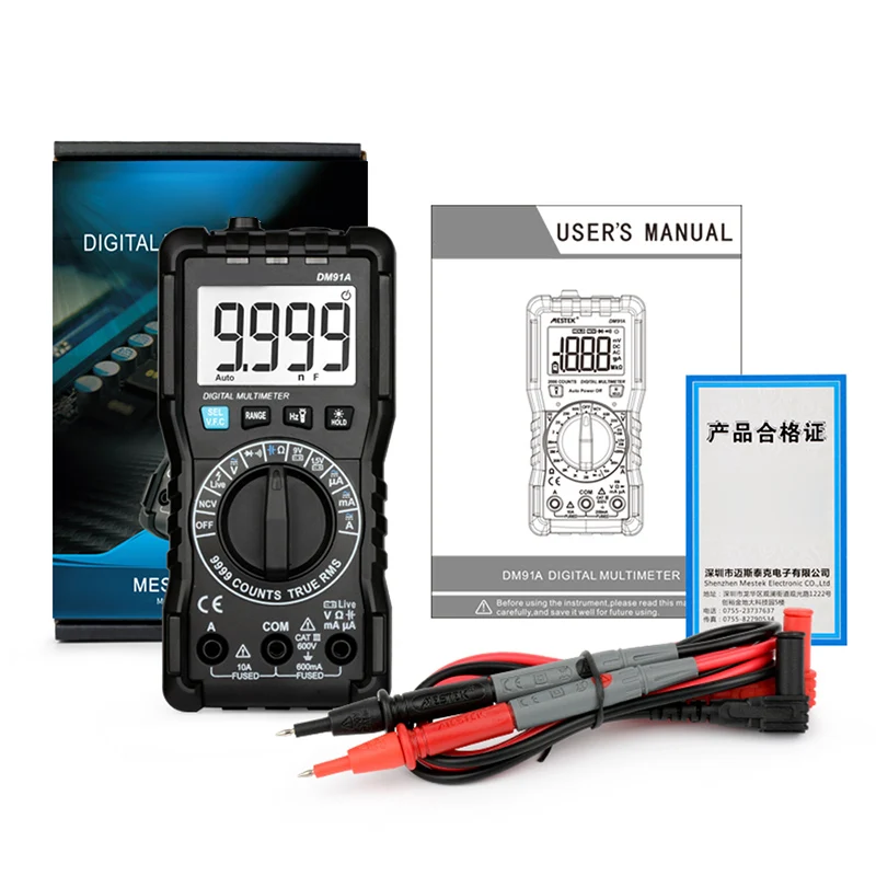 Цифровой мини-мультиметр DM91A J99Store тестовый инструмент автоматическое отключение