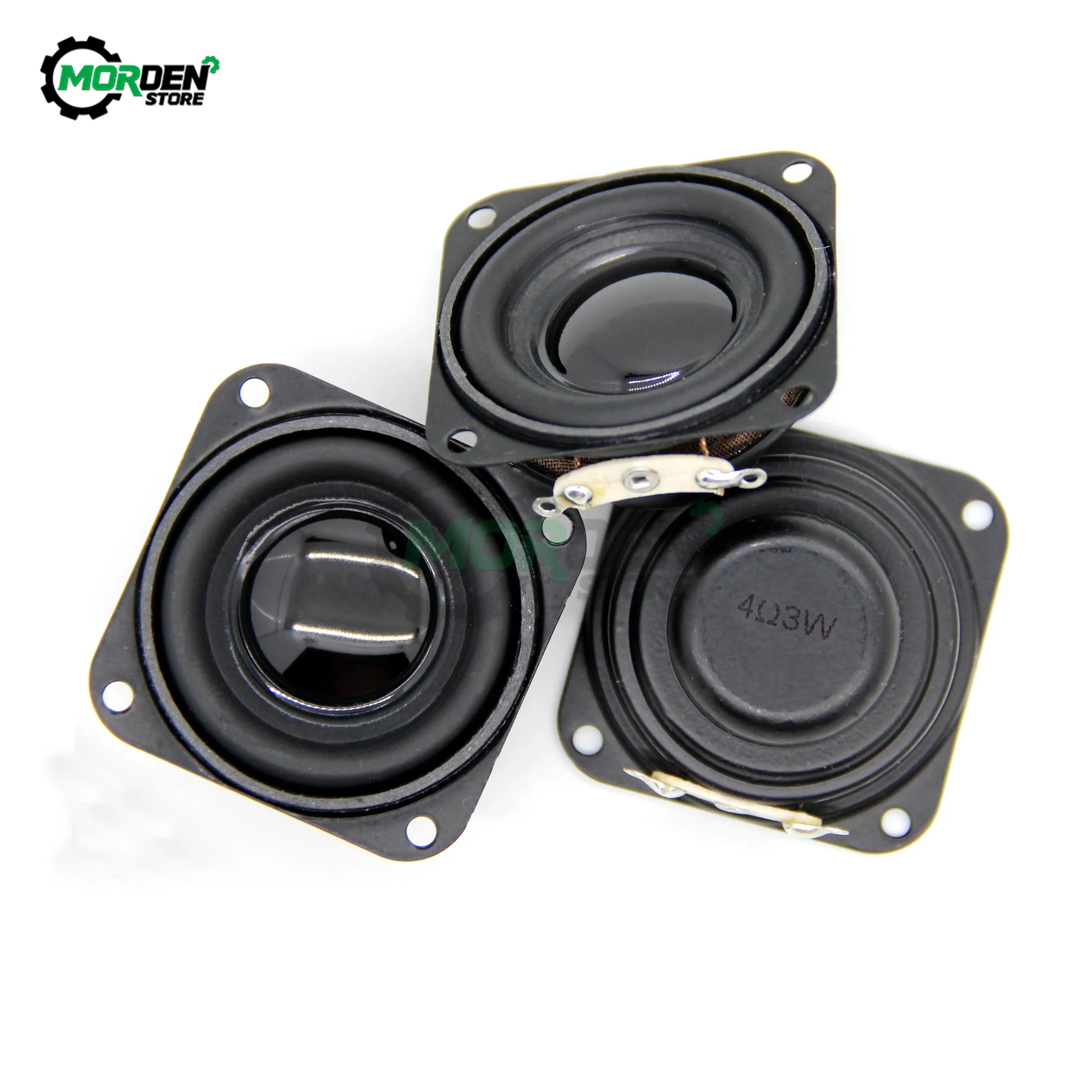 Aussel 1.5 4Ohm 3W Full Range Audio Speaker 6-Pack Stereo Woofer Loudspeaker for Arduino 
