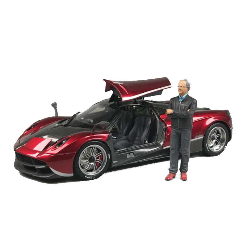 1/18 масштаб Koenigsegg модель автомобиля сцена дисплей смолы ПВХ стоящая пластиковая фигурка куклы модель игрушки для детей и взрослых Коллекция подарков