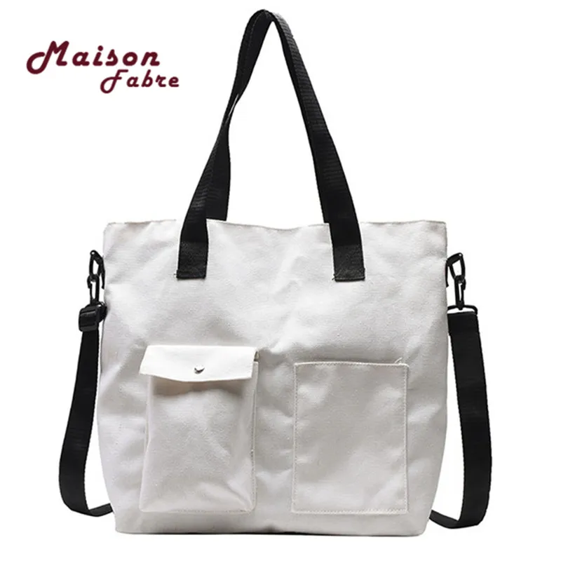 Женская Парусиновая Сумка-тоут, Женская Повседневная сумка через плечо, хозяйственные сумки для покупок, женская сумка-мессенджер, корейская модная сумка