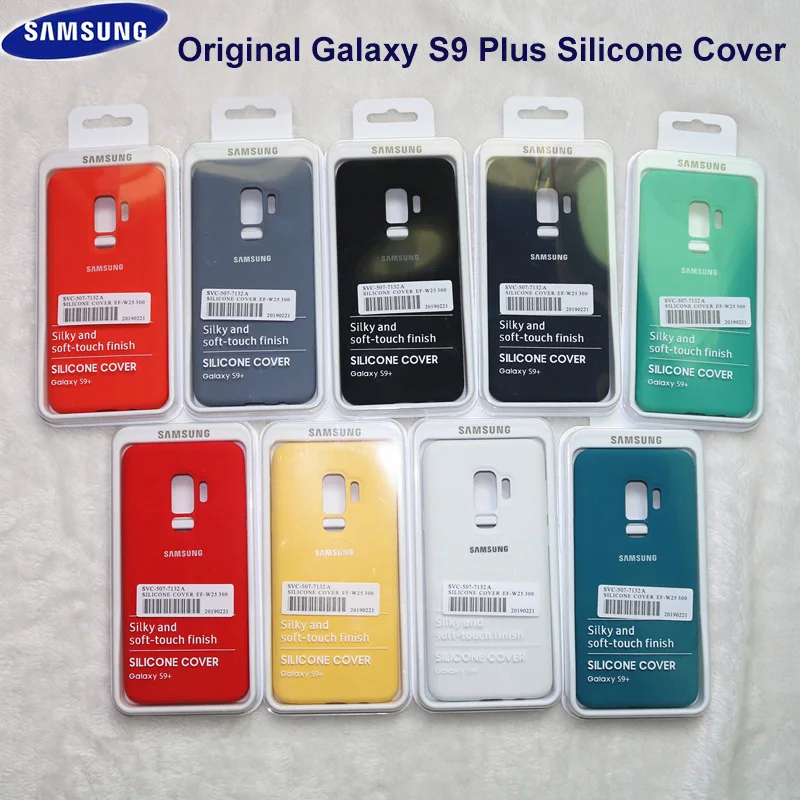 Samsung Galaxy S9 S9+ Ofiice Original Style Case Liquid Silicone Cover Silky Solf-touch Shell for Plus Bottom Closed | Мобильные