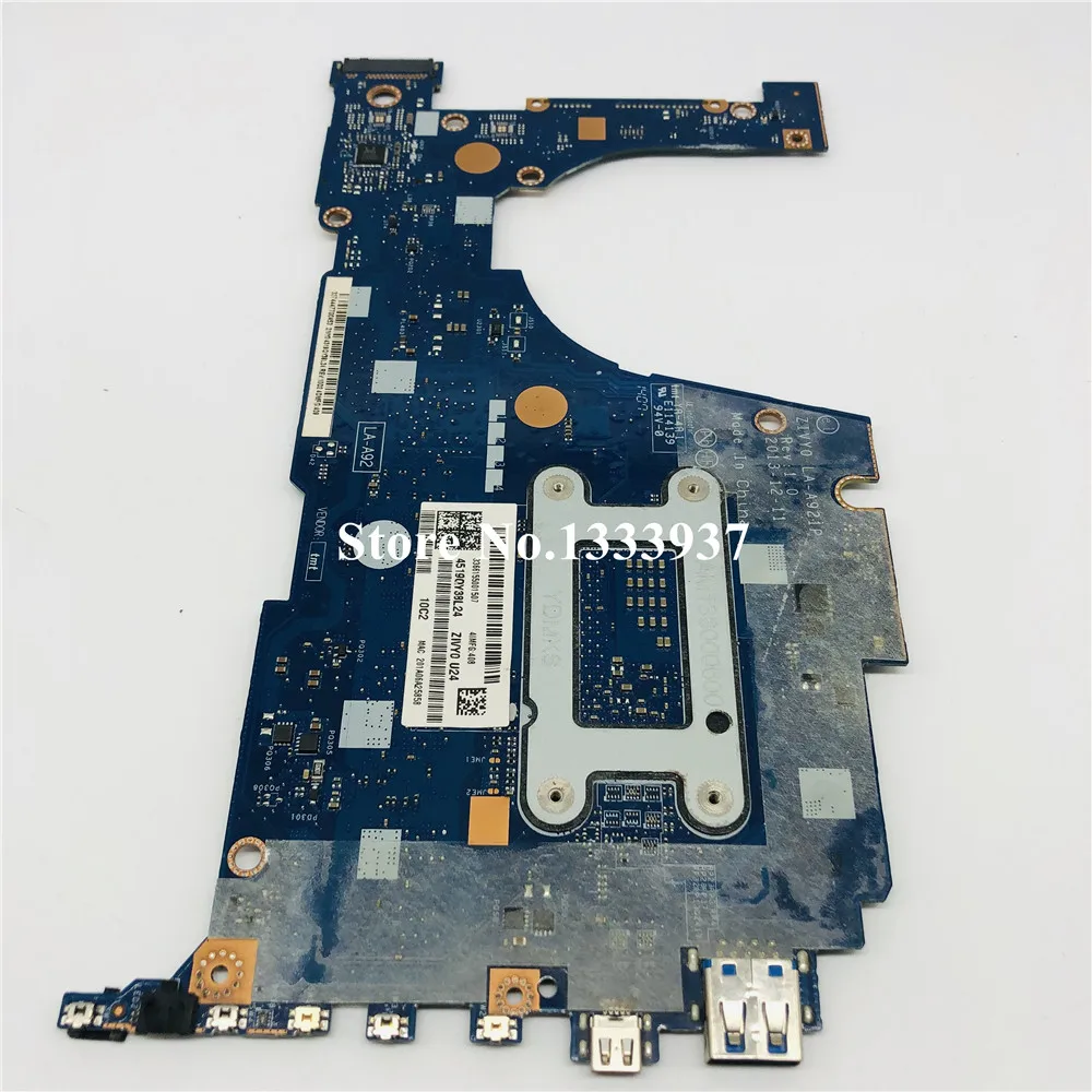 Ideal  For lenovo yoga2 yoga 2 13 YOGA2-13 Pro Laptop motherboard i5-4200U SR170 LA-A921P ZIVY0 Mainboard