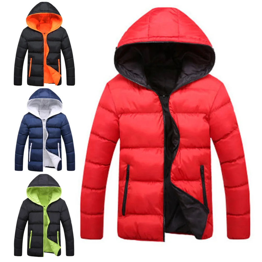 Повседневные мужские куртки, пальто, зимняя теплая куртка, куртка в стиле пэчворк, куртка с капюшоном, уличная одежда, пальто, мужская верхняя одежда, пальто
