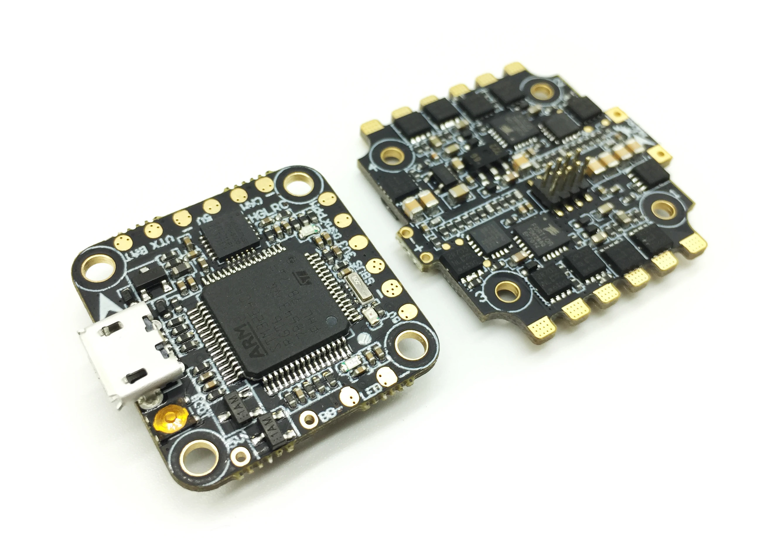 Контроллер полета HGLRC F428 stack F4 и 28A 2-4S 4в1 ESC для гоночного дрона FPV