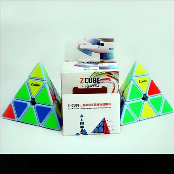 

ZCUBE 3X3X3 Pyramid Speed Magic Cube Professional Magic Cube Puzzles Colorful Educational Toys For Children