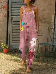 Monos de mezclilla con pechera para mujer, petos largos sexys, pantalones de pechera, monos vaqueros de pierna ancha, monos de mujer