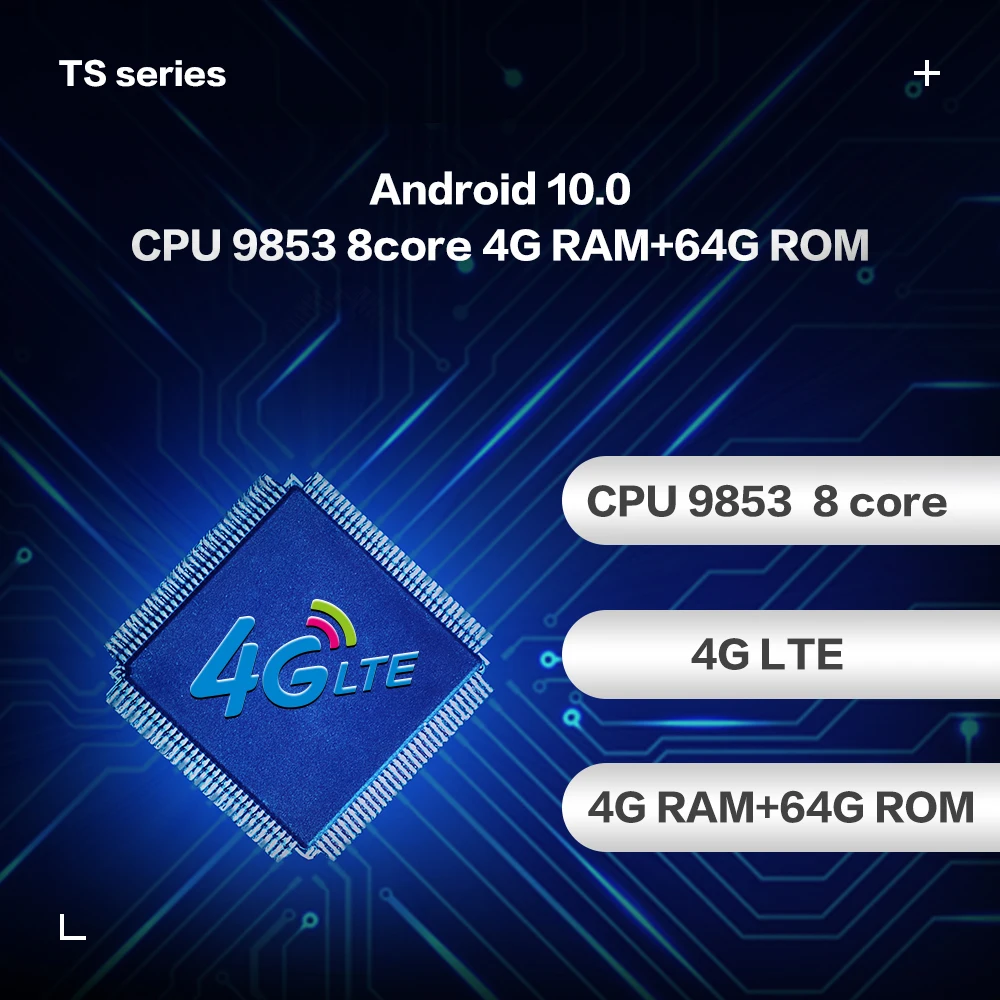 4G Lte Android 10 0 Автомобильная Мультимедийная навигационная система GPS плеер для