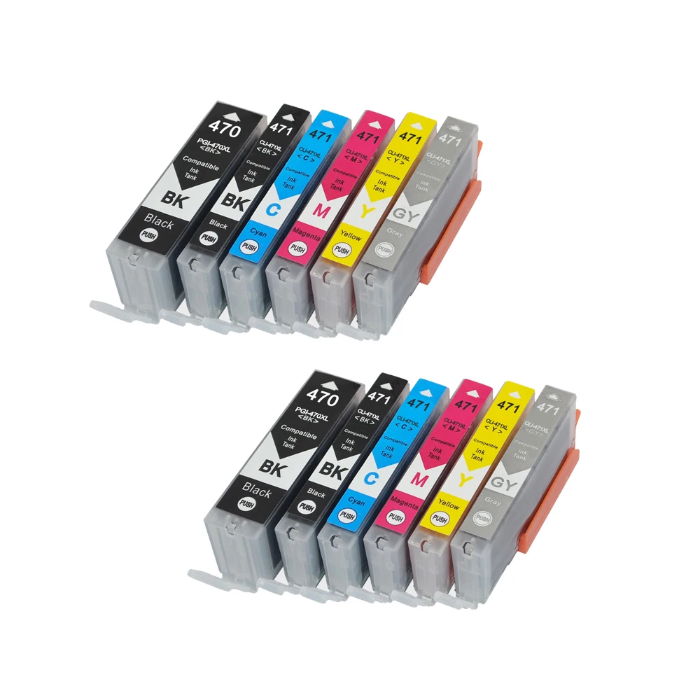 Для canon 470 471 PGI-470 CLI-471 совместимый чернильный картридж для canon PIXMA MG6840 MG5740 MG 6840 MG 5740 TS5040 TS6040 принтер