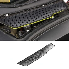 Автомобильный Стайлинг автомобильный двигатель впускная вентиляционная крышка отделка автомобильные аксессуары для tesla модель 3