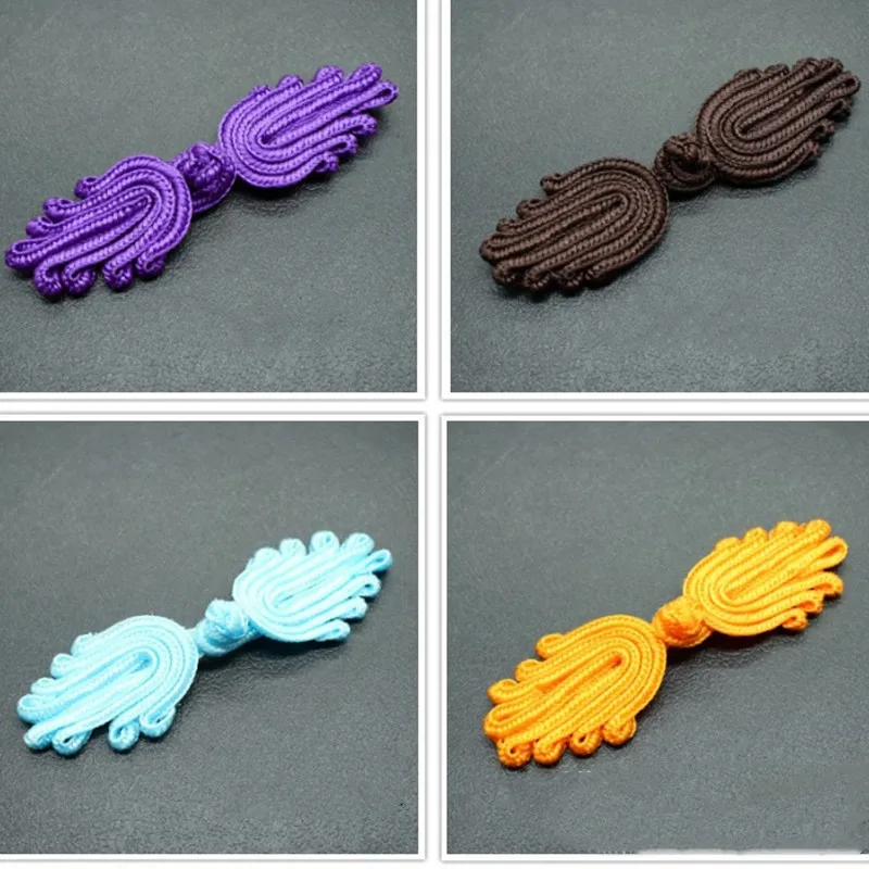 10 Paires De Boutons Chinois Grenouille Avec Perles En Plastique Pour La Couture De Pulls, Capes