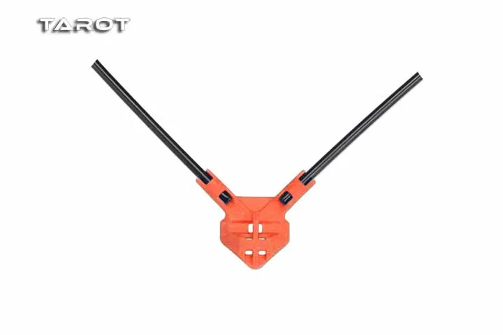 Таро вертолет антенна Блок Черный MK6012A/оранжевый MK6012B/зеленый MK6012C для хвостовой трубы диаметром 13-30 мм RC вертолет - Цвет: Orange MK6012B