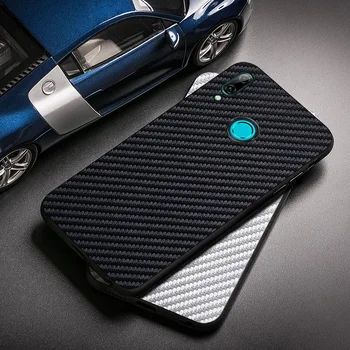 Перейти на Алиэкспресс и купить Чехол из углеродного волокна для Huawei P Smart 2019 2018 Z силиконовый чехол для Huawei Nova 5T 3 3i 5i 5 4 Mate 10 20 30 Lite Pro Enjoy 10S чехлы