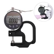 0,01 мм 0,001 мм Точный Цифровой микрометр измерительный инструмент 0-12,7 мм Высокое качество внешний метрический микрометр микротолщиномер