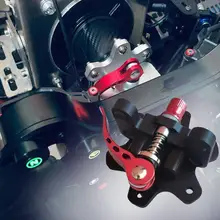 

For Q1r Aluminum Alloy Steering Wheel Quick Release For SIMAGIC /Thrustmaster 70mm Steering Wheel Quick Release Hub Adapter L1T3