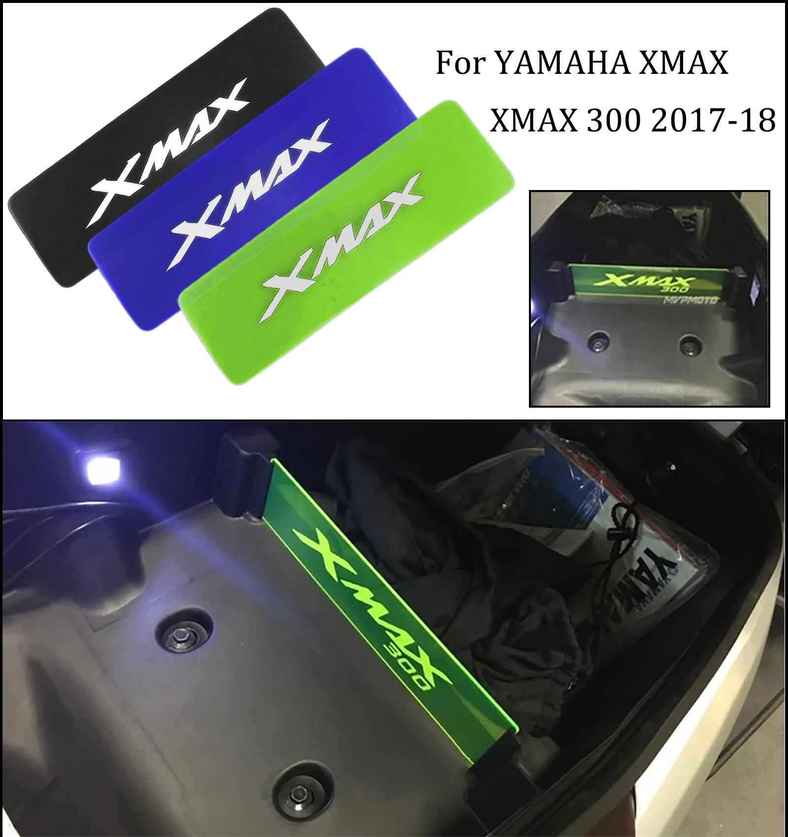 MTKRACING для YAMAHA XMAX 300 250 XMAX300 XMAX250 разделитель багажного отсека плексигласная