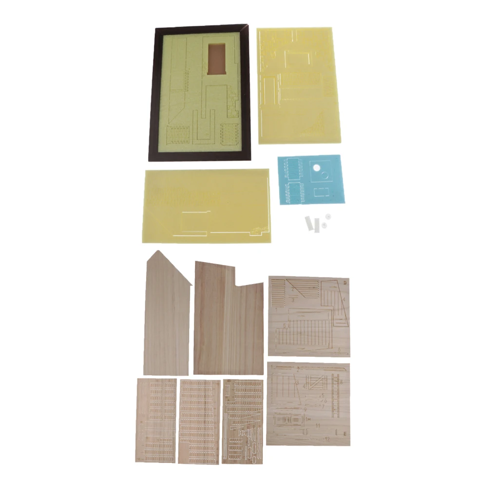 1/35 Resin Modell Unbemalt Kit Sand Table Scene Sandsäcke Wand DIY 