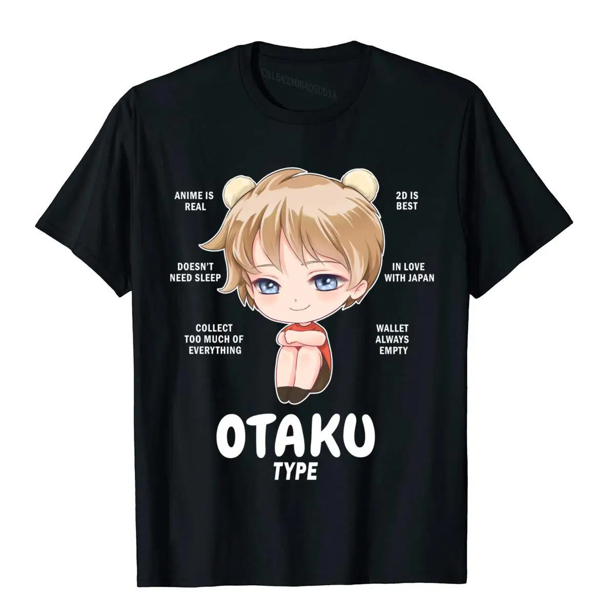 Otaku Type Funny Anime Manga Lifestyle Meme Kawaii Gift Sweatshirt__B6530black