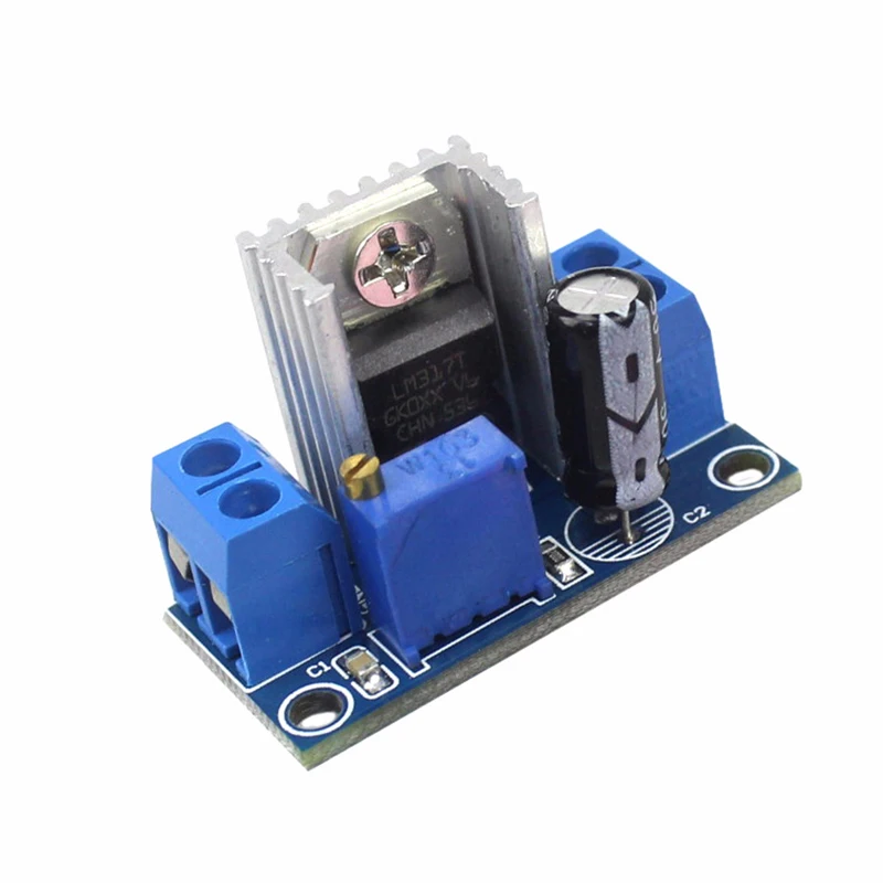LM317 DC-DC преобразователь понижающий Регулируемый регулятор напряжения Линейный силовой модуль LM317 понижающий преобразователь модуль