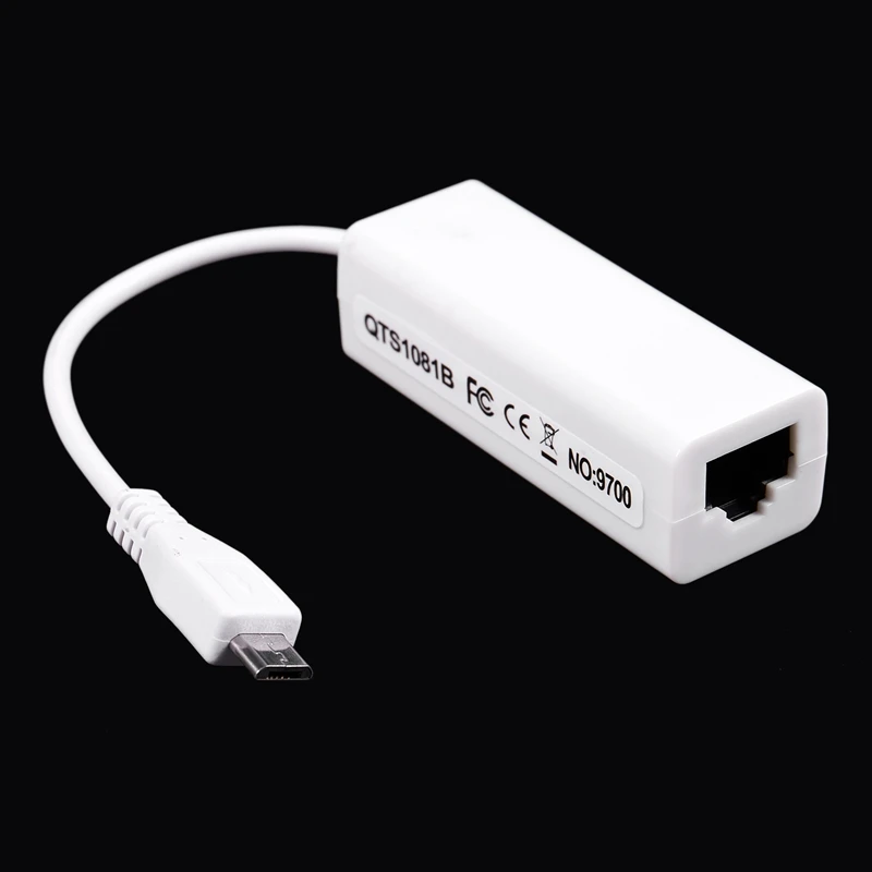 Мини USB 5 Pin 10/100 Мбит/с RJ45 LAN Ethernet адаптер для планшетного ПК|Сетевые адаптеры c