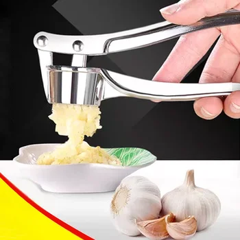 

Multifunction Garlic Press Peeler Stainless Steel Professional Kitchen Tool HY99