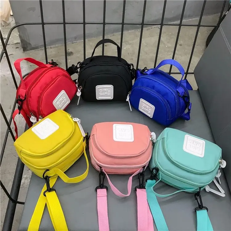

2019 New Style INS Super Fire Bag Oxford Cloth Multilayer Mini Mobile Phone Bag Hand Men And Women Shoulder Bag