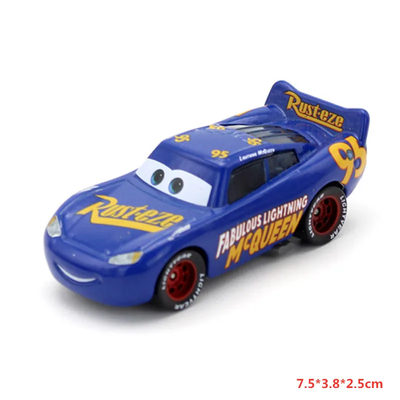 2020 Pixar Cars 2 3 Lightning McQueen Mater Jackson Storm Ramirez 1:55 Diecast Vehicle Metal Alloy Kid Toys Christmas Gifts 17