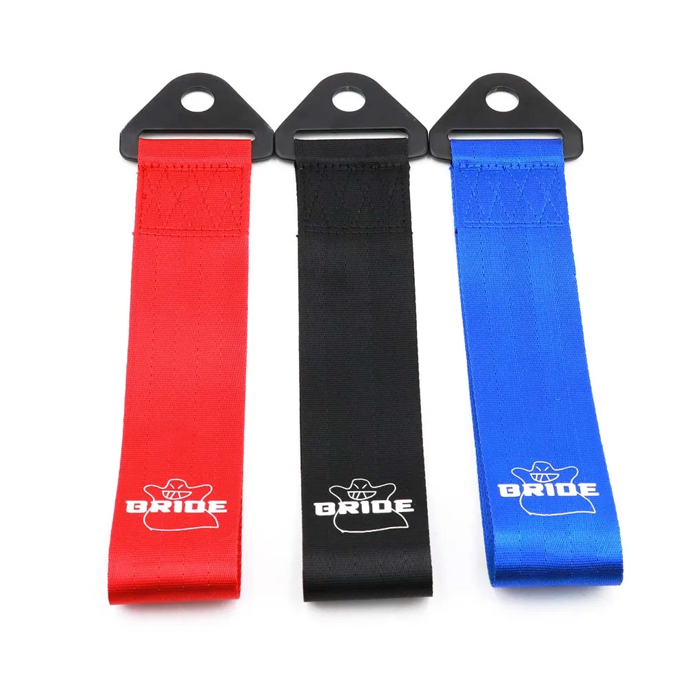 Универсальный высокопрочный нейлоновый буксировочный трос JDM BRIDE для гоночного