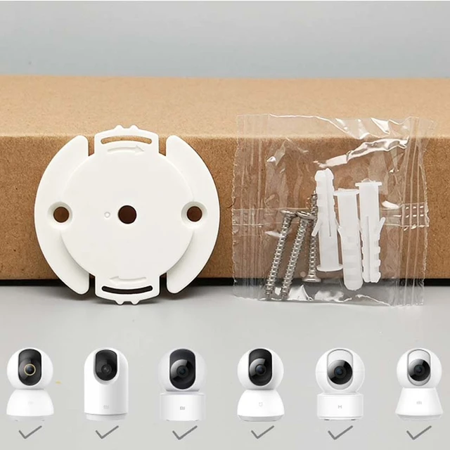 Xiaomi Mijia Camera On The Wall Fixed Upside Down Installation Round Base Plate Bracket Buckle Shell Accessories Personal Care Appliance Parts Aliexpress