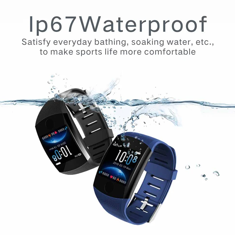 Ремешок для фитнес браслета с измерителем артериального давления и шагомером