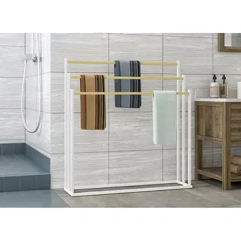 

Home Drying Rack Storage Shelf for Towel Clothing Quilt Hanging Display Rack