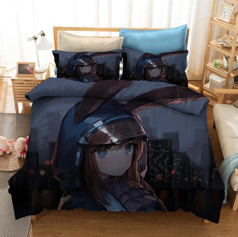 

Arknights 3D Printed Bedding Set Duvet Covers Pillowcases Comforter Bedding Set Bedclothes Bed Linen