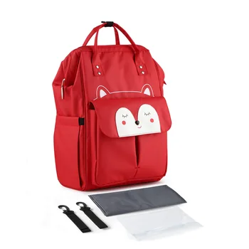 

Insular Mommy Bag Backpack Large Multifunctional Baby Diaper Backpack Baby Bags for Mom Waterproof Travel Baby Bags Solid