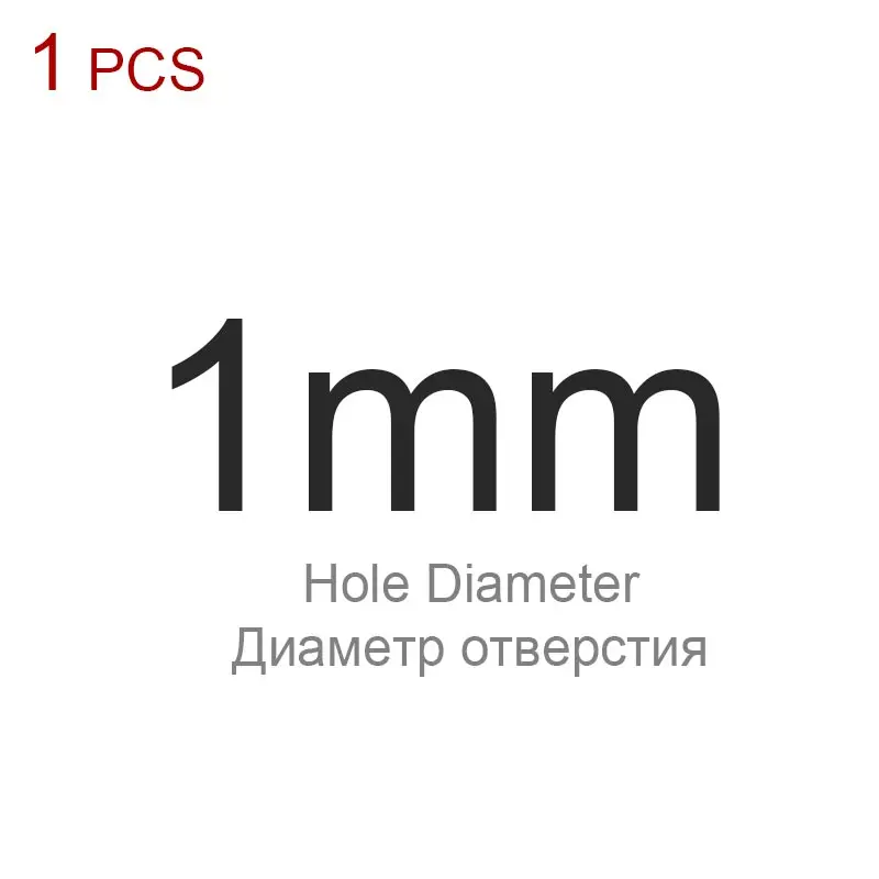 1-40 мм Размер Кожа ремесло дырокол инструмент, DIY кожевенное ремесло Дырокол Толстая сталь ремесленный круглый пояс бумага одежда из полотна Пробивка - Цвет: 1mm 1pcs