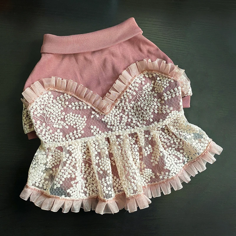 Winter Dog Dress French Bulldog Clothes Poodle Schnauzer Pug Dog