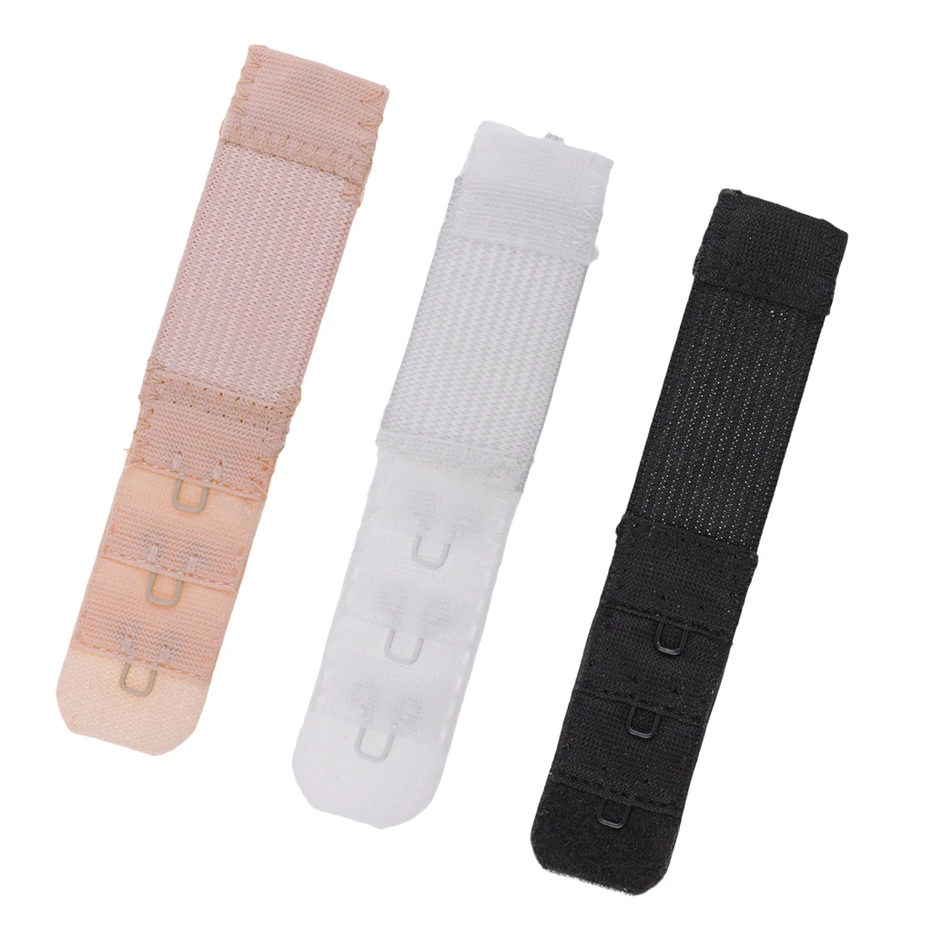 1 Piece DIY Bra Extender 1 Hook 3 Rows Bra Extension Women's Underwear Strap Clothing Accessories accesorios mujer