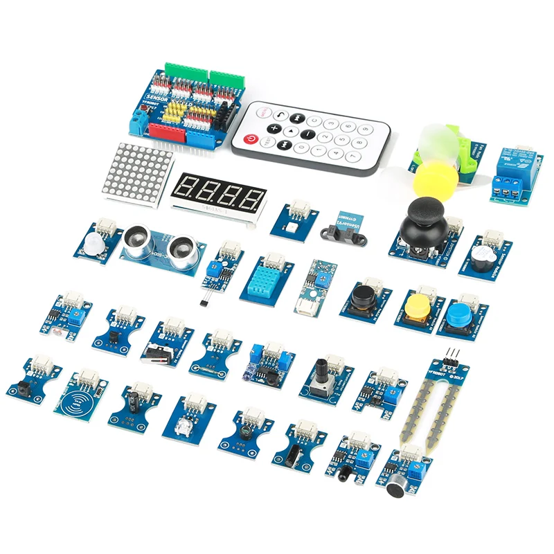 Sensor Kit Multi Diy-30-kinds-of-sensor-kits-sets-of-sensor-modules-send-expansion ...