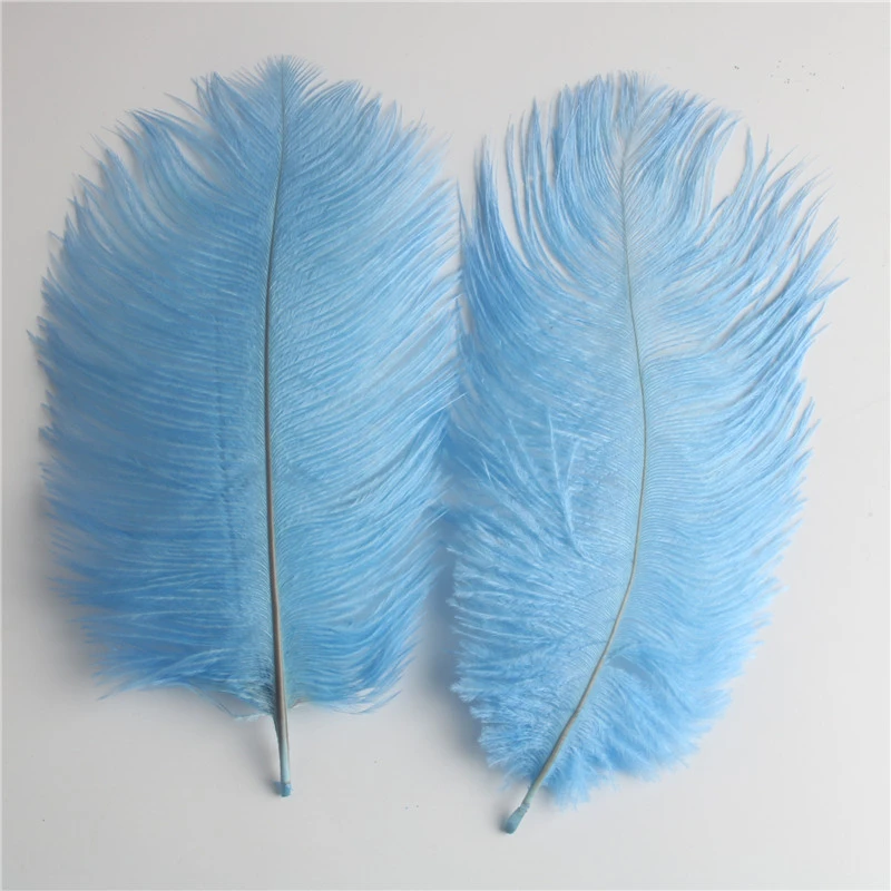 Ostrich Feathers Craft Feathers Natural Feathers 10Pcs/lot Ostrich Feather 6-8 Inch/15-20CM DIY Jewelry Craft Wedding Party Decor Accessories